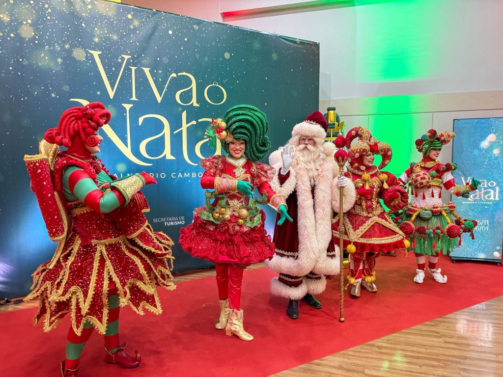 Abertura do Viva o Natal 2025 em Balneário Camboriú