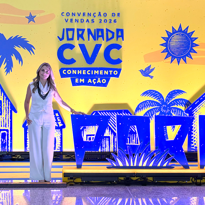 Hamburgo Palace Hotel marca presença na Convenção de Vendas CVC 2026 em João Pessoa