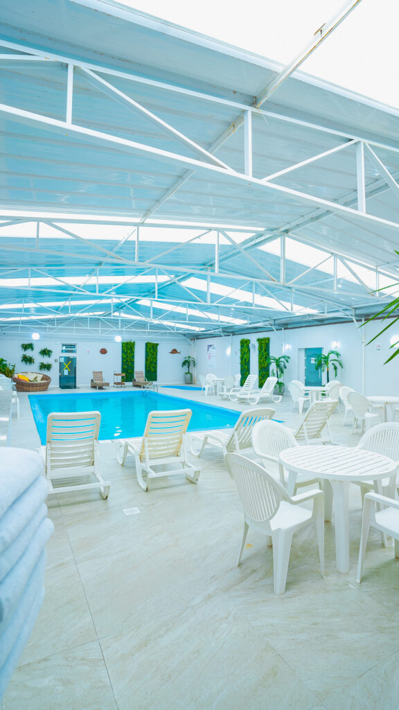 Piscinas climatizadas para toda a família