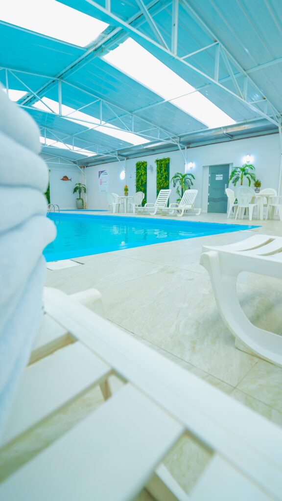 Piscinas climatizadas para toda a família