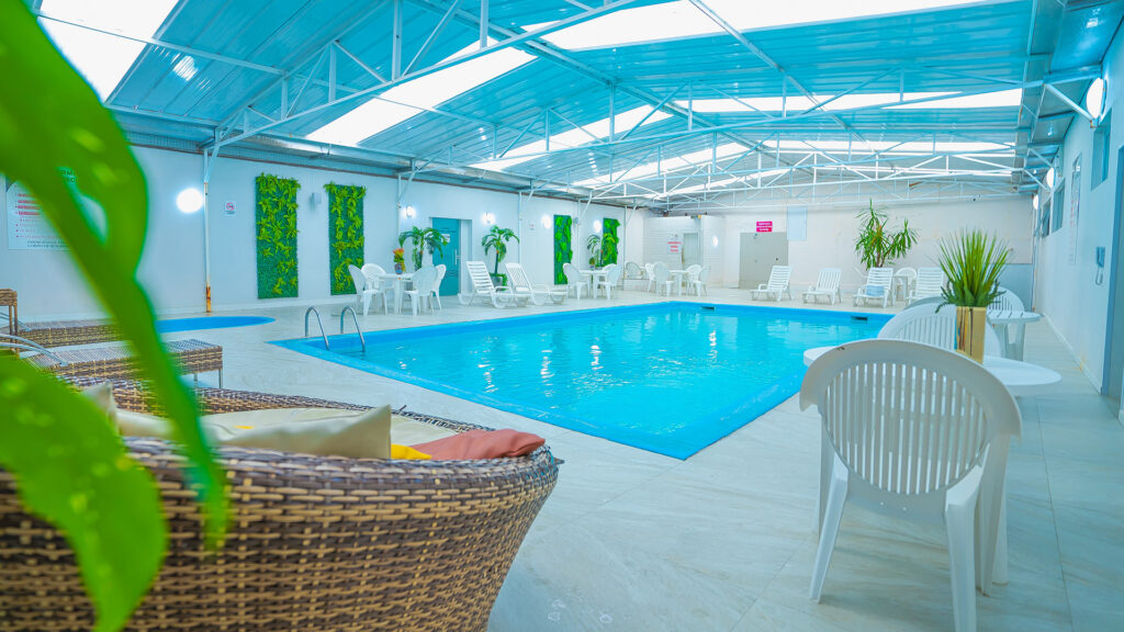 Piscinas climatizadas para toda a família