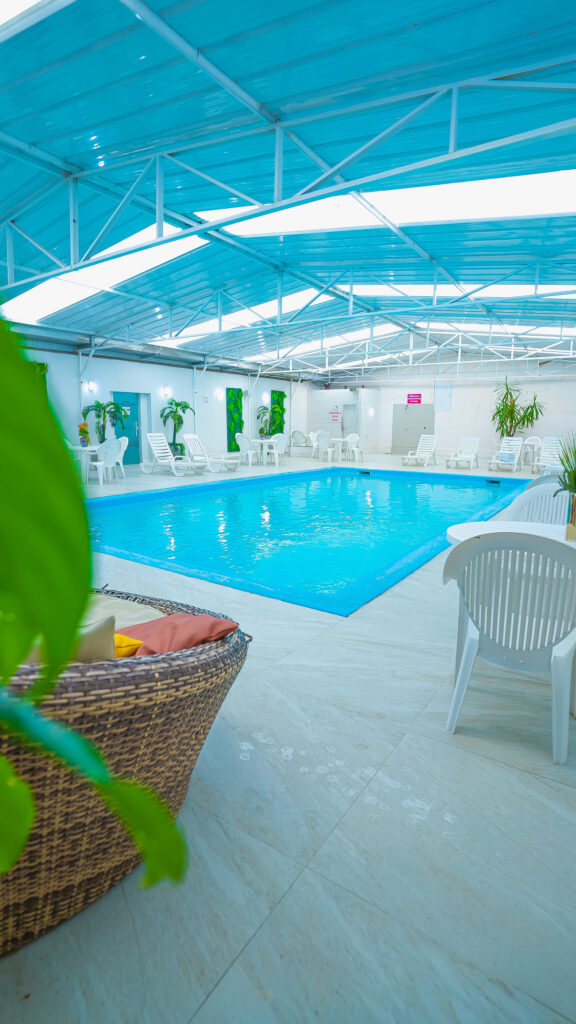 Piscinas climatizadas para toda a família