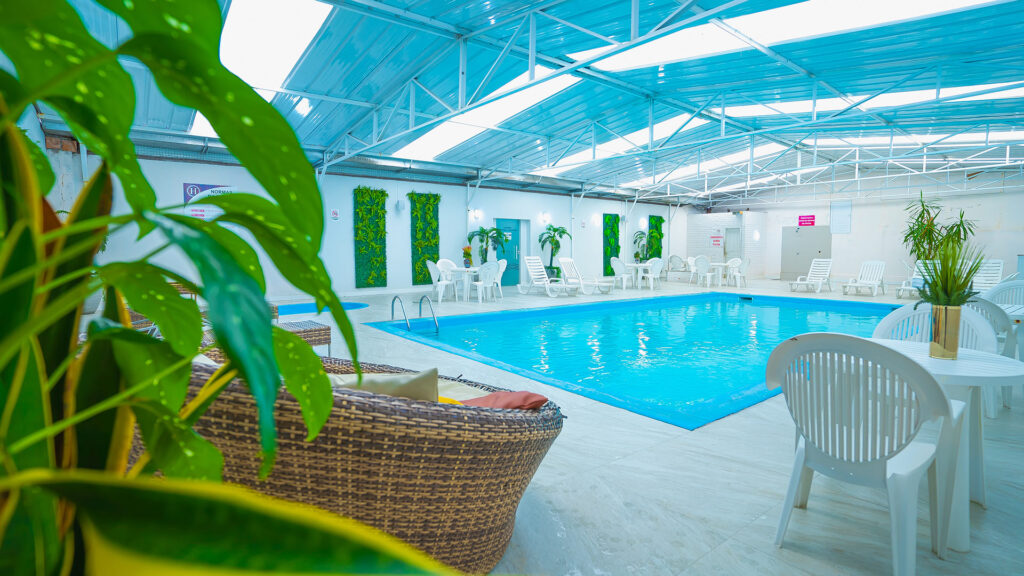 Piscinas climatizadas para toda a família