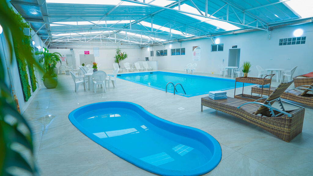 Piscinas climatizadas para toda a família