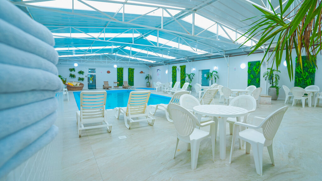 Piscinas climatizadas para toda a família