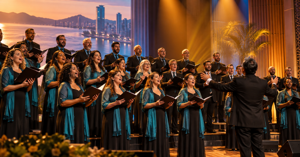 Balneário Camboriú recebe o Festival Internacional de Corais: Música, Cultura e Emoção no Litoral